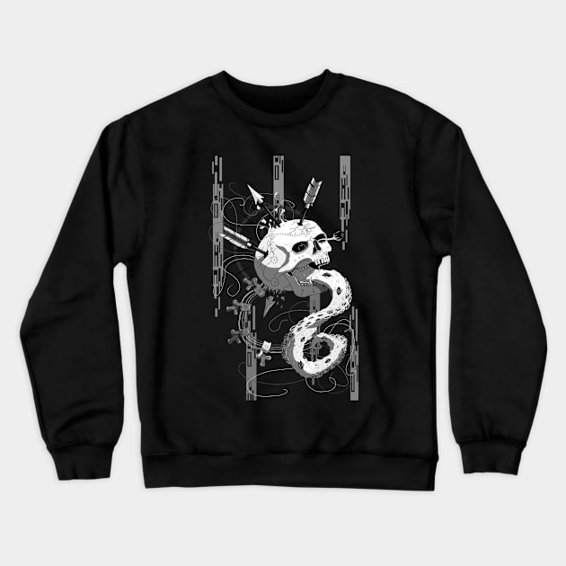 Hellish 2 Crewneck Sweatshirt by Nogh.art